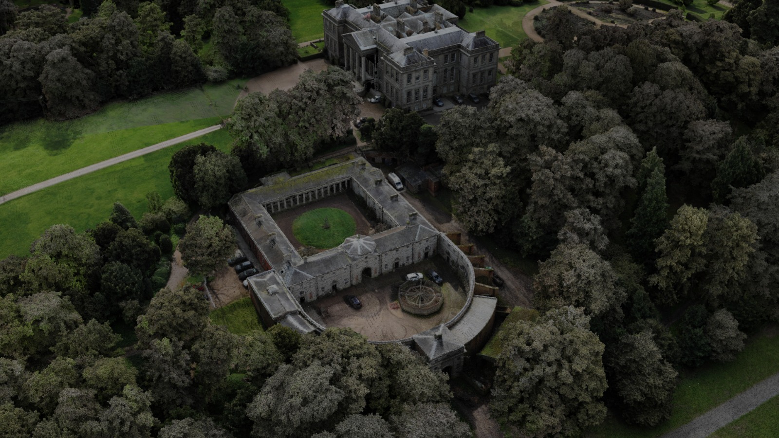 Digital survey of a country estate and event venue
